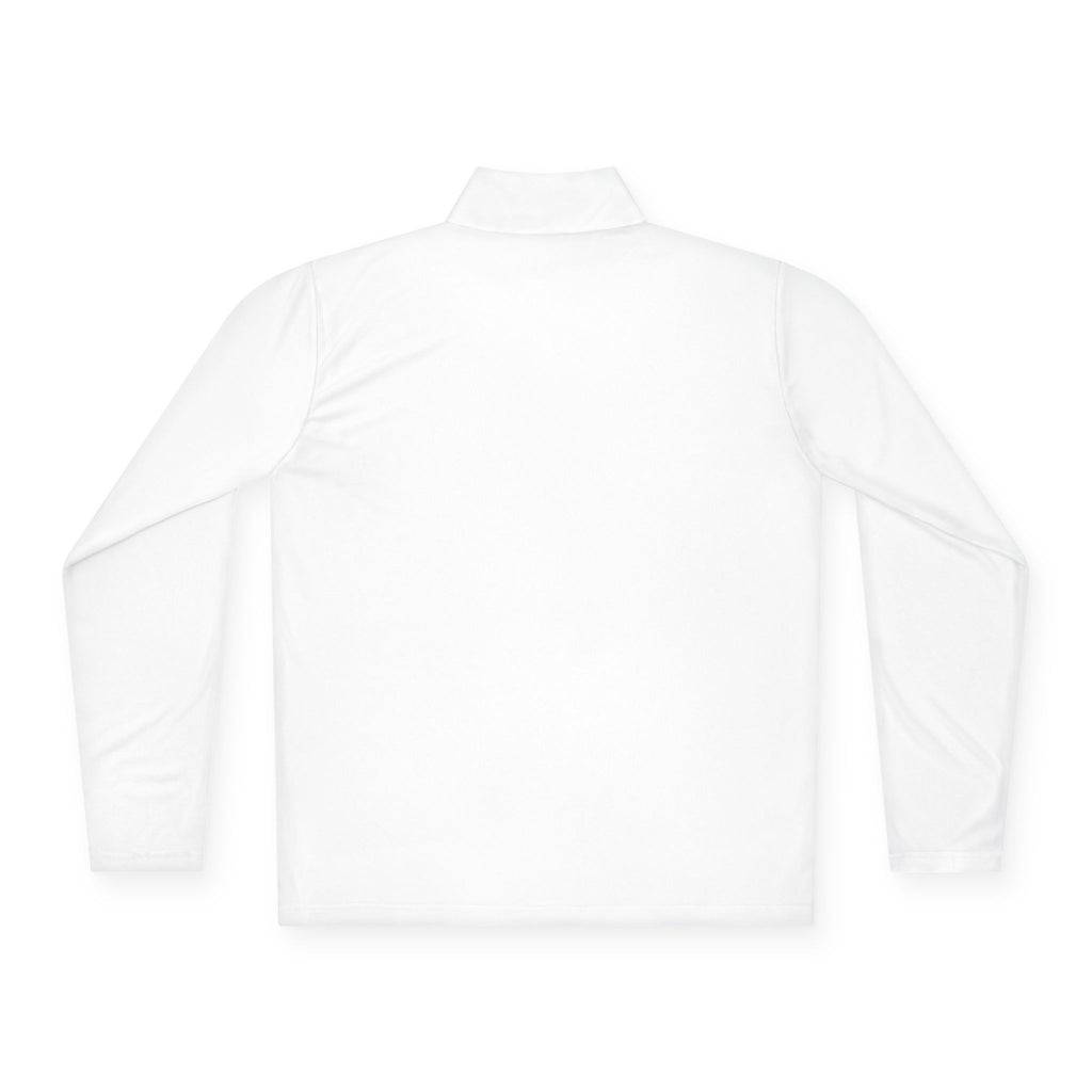 Monogram Quarter-Zip Pullover — Small Circle 'SSC' Chest Logo