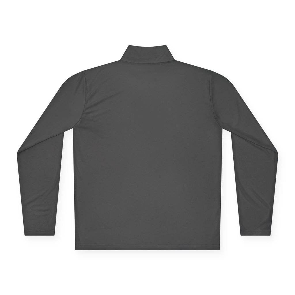 Monogram Quarter-Zip Pullover — Small Circle 'SSC' Chest Logo